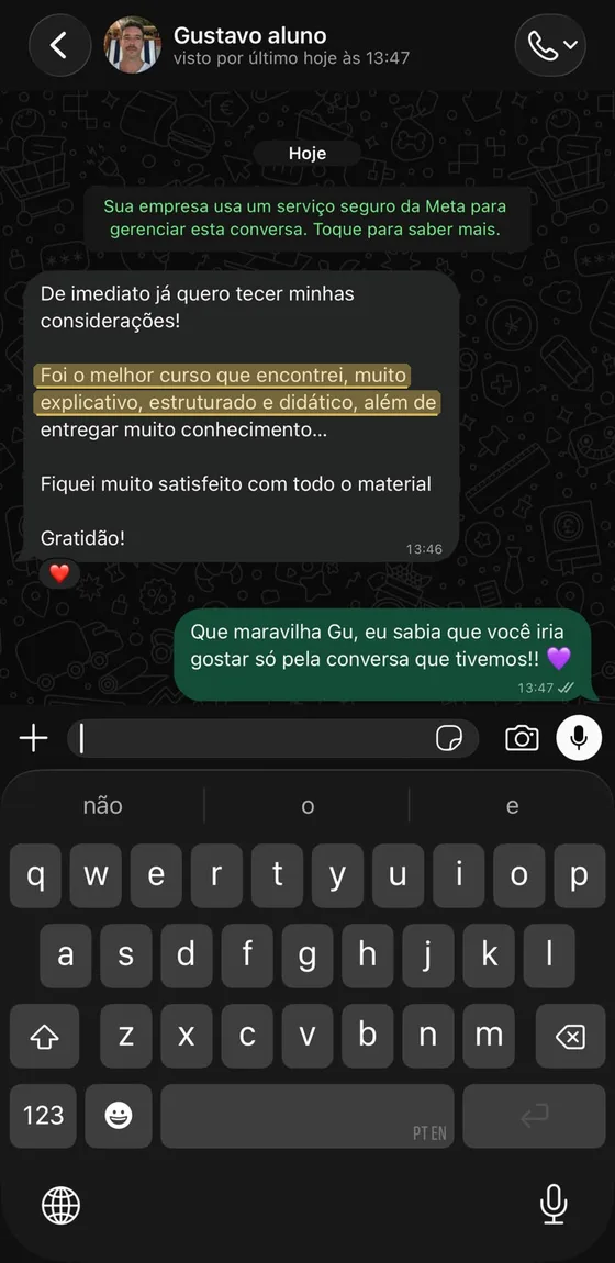Depoimento: Gustavo