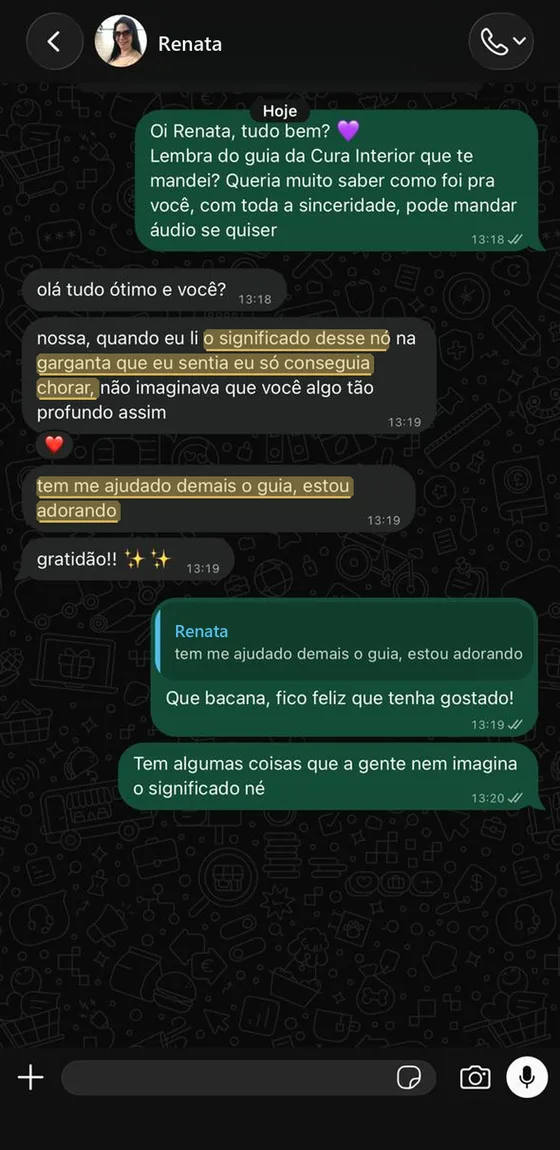 Depoimento: Renata, nó na garganta